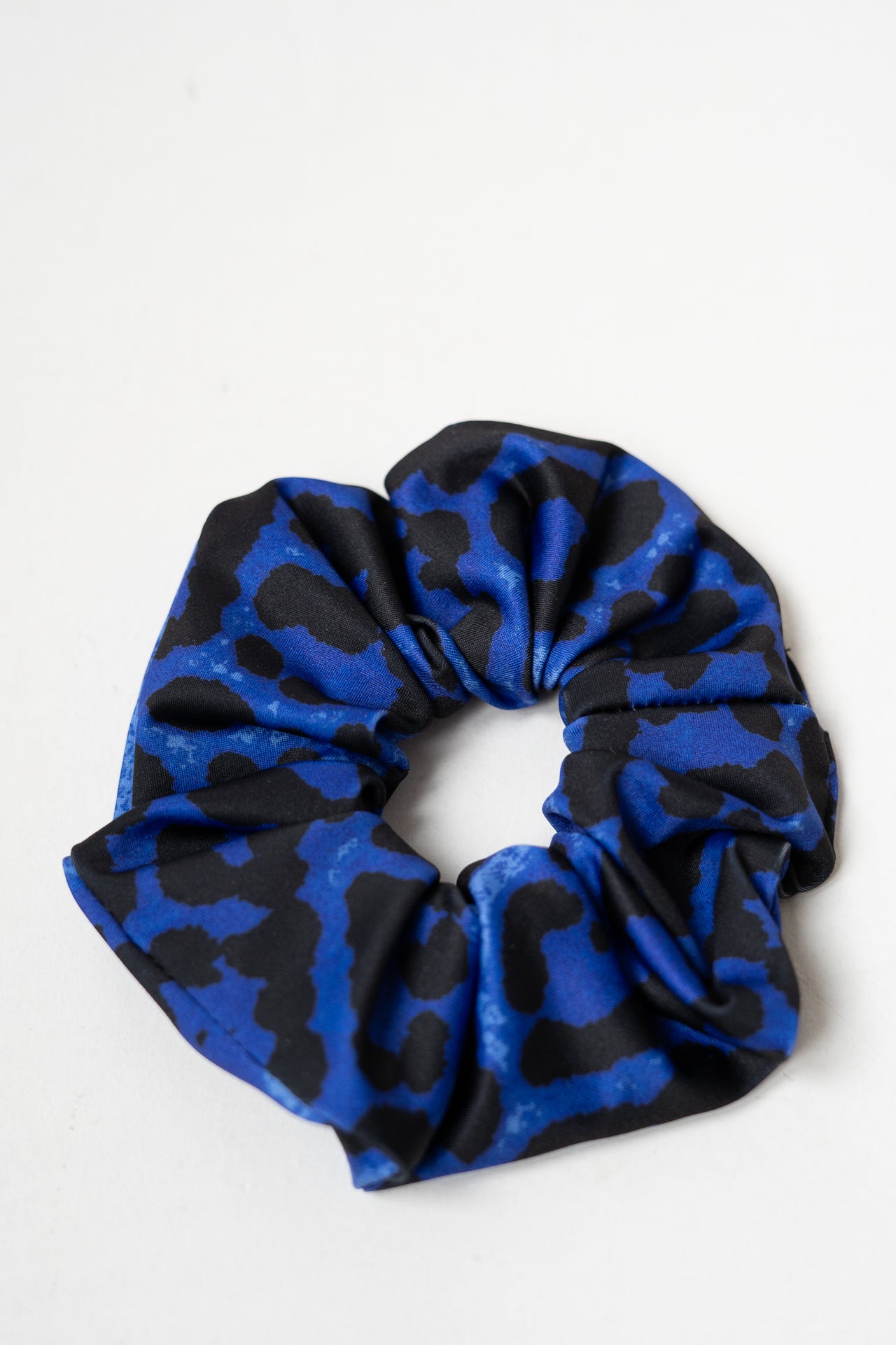 Scrunchie - granatowa pantera