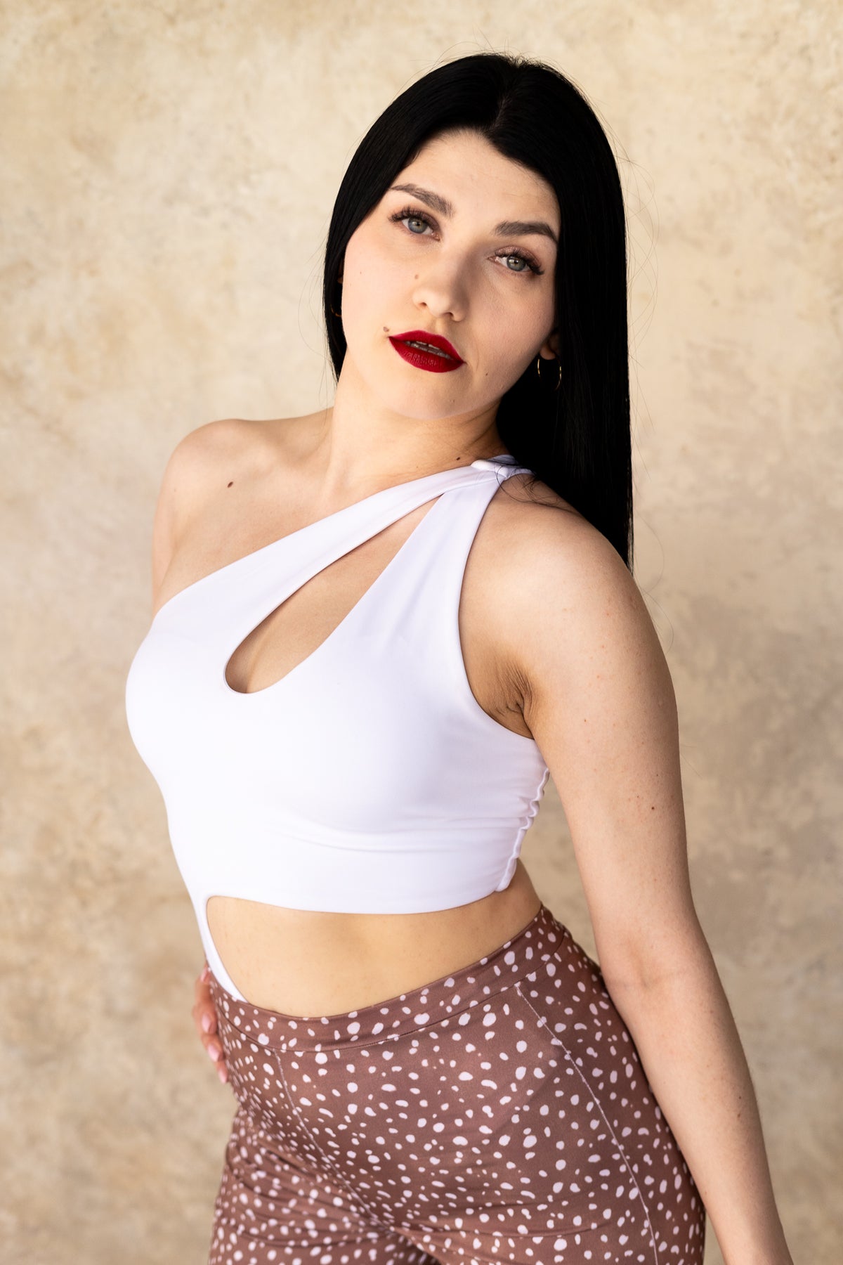 Zestaw body Caliente białe + spodnie Insomnio bambi