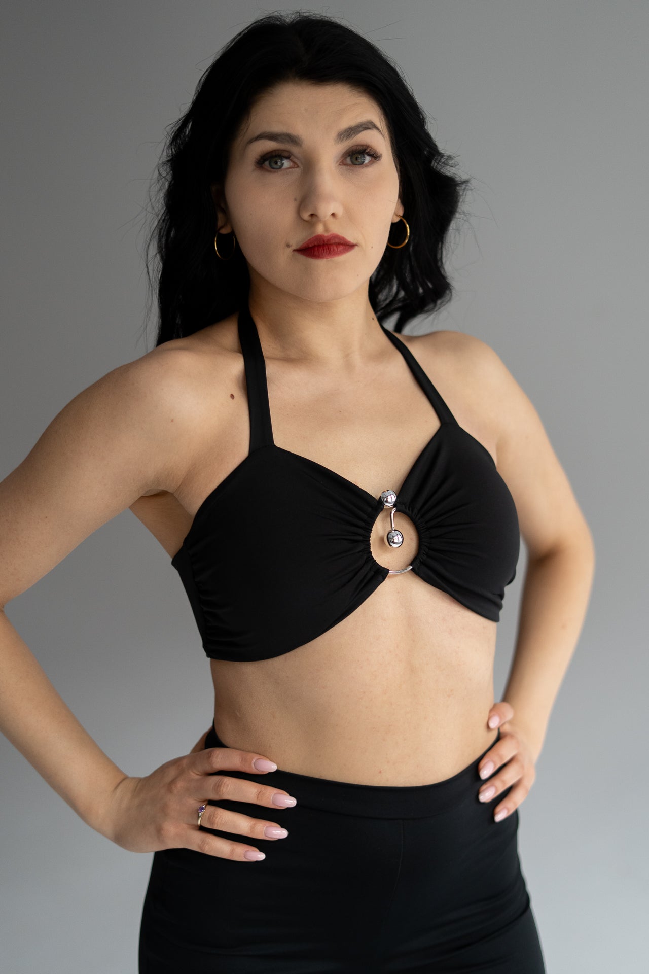 Top Deseo czarny
